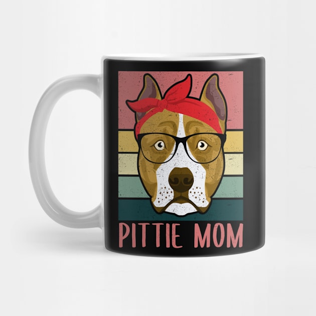 Pittie Mom | American Pit Bull Terrier Owner Gift by Streetwear KKS